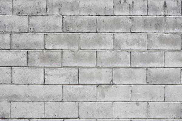 Cinder Block Wall Installation in Marion
