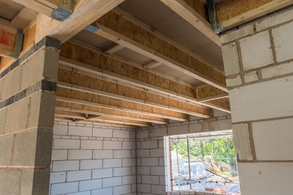 Cinder Blocks Installation in Marion