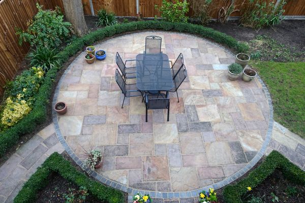 Stone Patio Repair in Marion