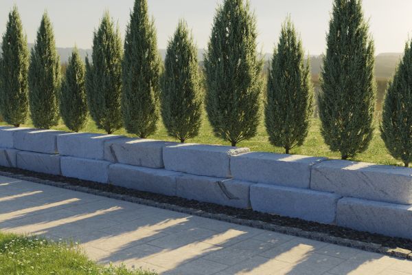 Border Blocks Installation in Marion