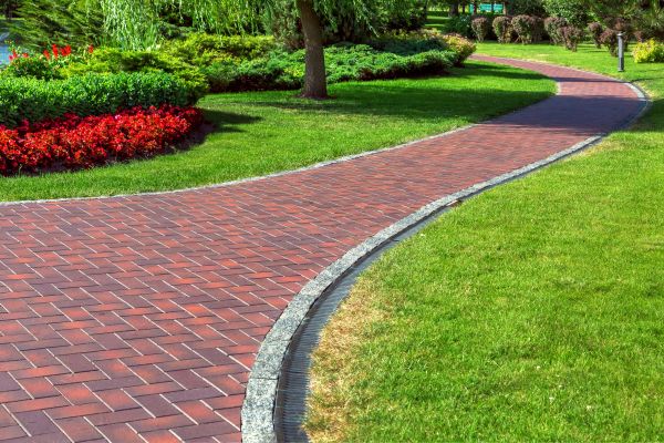 Brick Walkway Installation in Marion