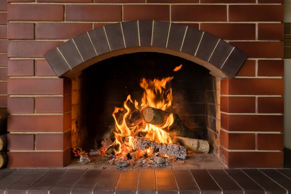 Brick Fireplace Installation in Marion