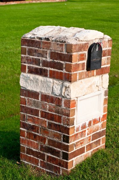 Brick Mailbox Installation in Marion
