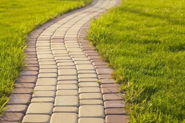 Sidewalk Brick Repair in Marion