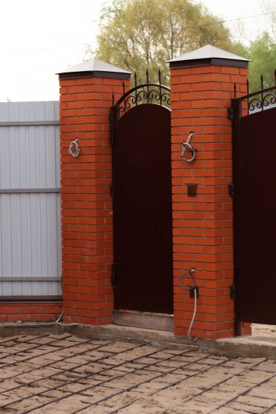 Brick Columns Installation in Marion