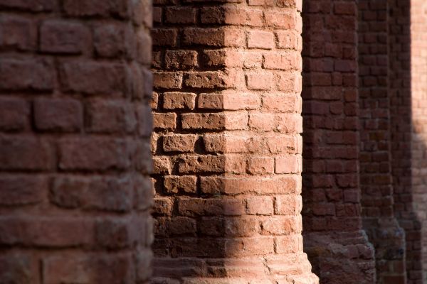 Brick Pillars Installation in Marion