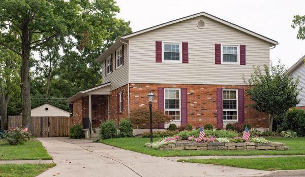 Brick Siding Construction in Marion