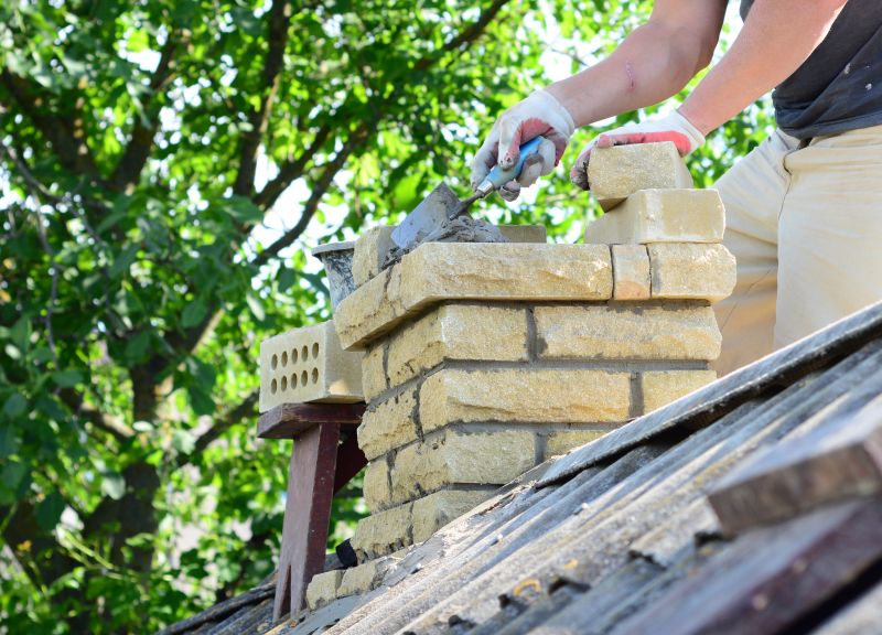 Chimney Brick Installation