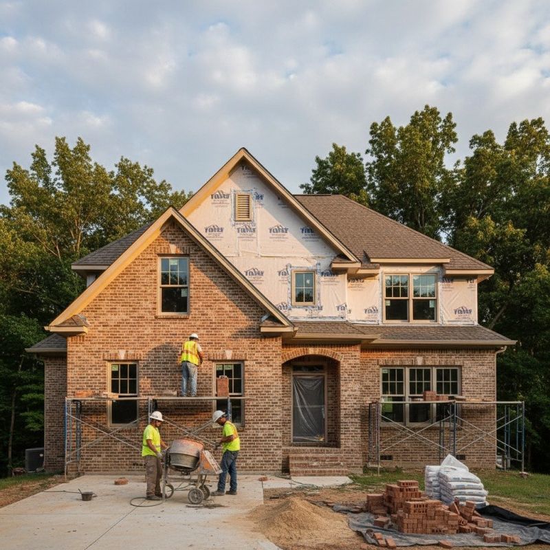 Brick Veneer Siding Installation detail